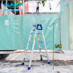 Thang Nhôm Gấp Chữ A Sumika SKD505