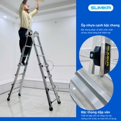 Thang Nhôm Rút Lồng Sumika SKM404A