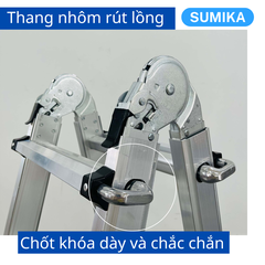 Thang Nhôm Rút Lồng Sumika SKM405