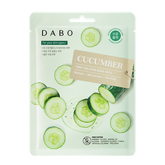 Bộ 10 miếng Đắp mặt nạ Dabo Mask Pack Cucumber