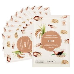 Bộ 10 miếng Mặt nạ Tinh chất Gạo cao cấp – DABO I NEED NATURE RICE