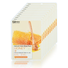 Bộ 10 miếng Đắp mặt nạ BENEW NATURAL HERB MASK PACK - HONEY