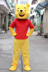 Cho thuê Mascot Gấu Pooh đẹp, chất lượng