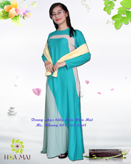 Cho thuê trang phục Malaysia nữ xanh dương