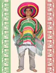 Cho thuê trang phục Mexico nhiều màu đẹp, chất lượng