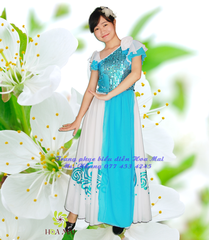 May bán Cho thuê Váy múa xanh dương biển đảo