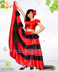 Cho thuê váy múa Flamenco Tây Ban Nha