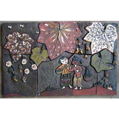 Phù điêu đồng quê 30x40 - 40x60