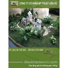 Tiểu cảnh hòn non bộ