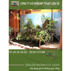 Tiểu cảnh quán cafe