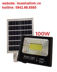 Đèn pha năng lượng mặt trời 100w