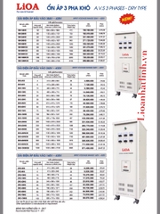 Ổn áp lioa 3 pha NM -600K II