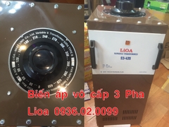 Biến áp vô cấp lioa 3 pha