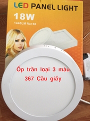 Đèn Led ốp trần 12W 3 màu