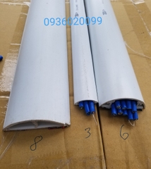 nẹp sàn bán nguyệt  D40 x 16 mm