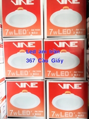 LED Âm trần7W lỗ khoét 90mm