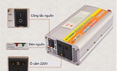 kích điện ,máy đổi điện 12v lên 220 v  1000 va