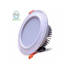 Đèn Led âm trần mặt cong trắng 7w TLC