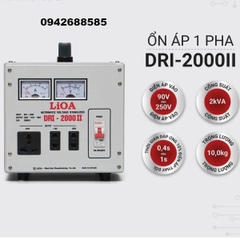 Ổn áp lioa 2KVA DRI