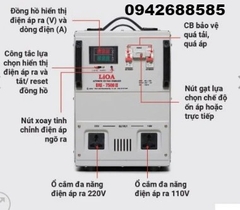 Ổn áp lioa 7,5 kva dải rộng 90v ~250V