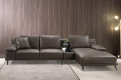 Bộ Sofa Da Bò Ý Nhập Khẩu Divano L-844 dài 3,25m