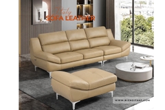 Bộ Sofa văng chất liệu da bò Ý nhập khẩu Divano S528