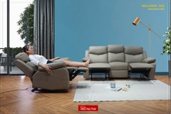 Ghế Sofa Văng thông minh Recliner da thật nhập khẩu Malaysia M-1120