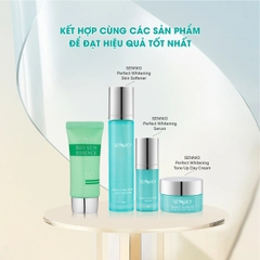 Tinh chất chống nắng, chống ánh sáng xanh dưỡng trắng da căng bóng, ngừa thâm mụn sạm nám SPF50++++ Sennio Bio Sun Essence SNO 825
