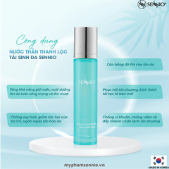 Nước thần thanh lọc, tái sinh da - Sennio Perfect Whitening Skin Softener - SENNIO SNO 827