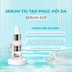 Serum Dưỡng Da Tái Tạo Da Công Nghệ USA DR.LAVIC Pitted Scar Control Serum EGF10ML - DR911