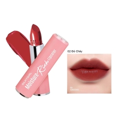 Son Thỏi Màu Có Dưỡng, Dưỡng Ẩm Môi Mềm Mại Silkygirl Moisture Rich Lipcolor 3.2g