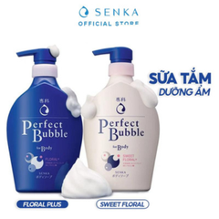Sữa Tắm Dưỡng Ẩm Hương Hoa Senka Perfect Bubble For Body 500ml