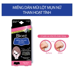 Miếng Dán Mũi Lột Mụn Bioré Pore Pack (4 Miếng)