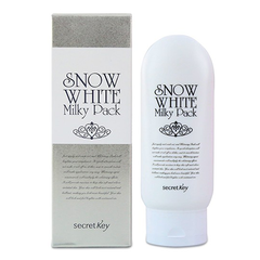 Kem Ủ Trắng Da Dành Cho Mặt Và Cơ Thể Secret Key Snow White Milky Pack 200g