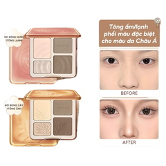Bảng Phấn Bắt Sáng Và Tạo Khối JudyDoll Highlighter Contour Palette 9g