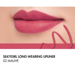 Chì Kẻ Viền Môi Rõ Nét, Lâu Trôi Silkygirl Long-Wearing Lip Liner 0.35g