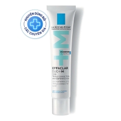 (Nhập Khẩu) Kem Dưỡng Giảm Mụn, Ngừa Thâm, Thông Thoáng Lỗ Chân Lông La Roche-Posay Effaclar Duo+ 40ml