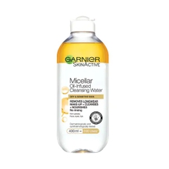 Nước Tẩy Trang Làm Sạch Sâu Lớp Trang Điểm Garnier Micellar Oil-Infused Cleansing Water For All Skin Types 400ml