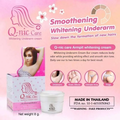 Kem Trị Thâm Nách, Trắng Da Q-nic Care 15g