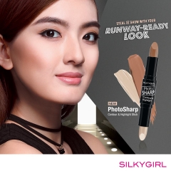 Thỏi Tạo Khối Và Highlight Đa Năng Silkygirl Photo Sharp Contour & Highlight 8g