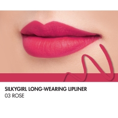 Chì Kẻ Viền Môi Rõ Nét, Lâu Trôi Silkygirl Long-Wearing Lip Liner 0.35g