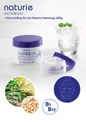 Gel Dưỡng Ẩm Da Chiết Xuất Từ Hạt Cây Ý Dĩ Naturie Hatomugi Skin Conditioning Gel 180g