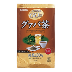 Trà Giảm Cân Vị Ổi Orihiro Guava Tea Nhật Bản 60 Gói