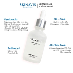 Serum Cấp Ẩm Giảm Căng Rát Da Skinavis Hyaluronic Acid B5 & Niacinamide 30ml