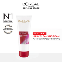 Sữa Rửa Mặt Cấp Ẩm, Sáng Da, Chống Lão Hóa Loreal 100ml