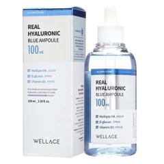 Tinh Chất Siêu Cấp Nước, Phục Hồi Da Căng Bóng Wellage Real Hyaluronic Blue Ampoule 75ml