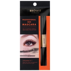 Mascara 2 Đầu Làm Dài, Cong Mi Browit By NongChat Professional Duo Mascara