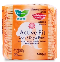 Băng Vệ Sinh Laurier Hàng Ngày Active Fit 20 Miếng