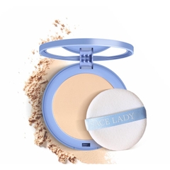 Phấn Phủ Kiềm Dầu, Lâu Trôi Dạng nén, Mờ lỗ Chân Lông Sace Lady Pressed Powder 10g