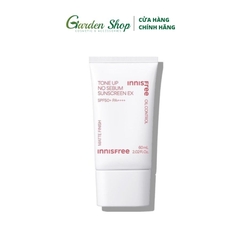 Kem Chống Nắng Nâng Tone, Kiềm Dầu Innisfree Tone Up No Sebum Sunscreen SPF50/PA++++ 60ml